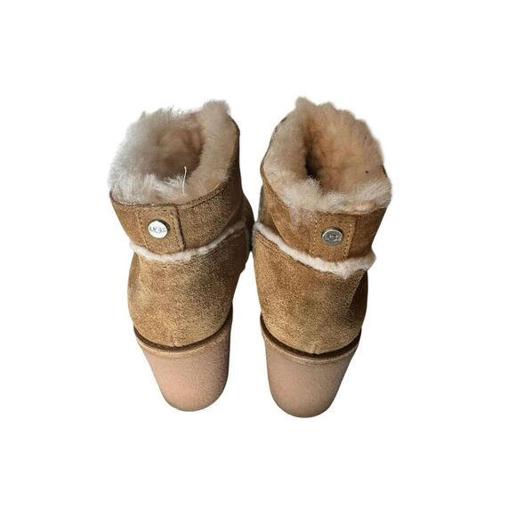 UGG Australia Kasen 1018644 Women's Winter Boot Mouse Grey Gray Shearling Bootie - Picture 5 of 7